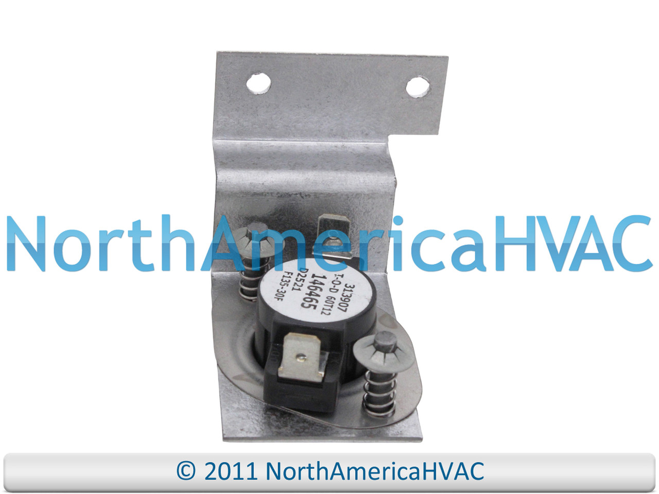 OEM Renzor Furnace Disc Fan Limit Switch with Bracket Replaces